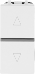 Color: White.   Rated voltage: 110 - 250 Vac.   Rated current: 10 A.   Direct control.   Size: 1 module. 2CLA214400N1101 | 8427238138770