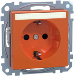 Schneider Electric Merten System M socket outlet MEG2302-0302 is a mechanism with central plate in color orange. This socket outlet belongs to M-Arc, M-Elegance, M-Plan, M-Plan glass, M-Smart, M-Star, System M aesthetic group. The outlet pole configu ...