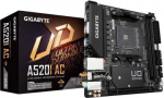 Gigabyte | A520I AC | Processor family AMD | Processor socket AM4 | DDR4 DIMM | Memory slots 2 | Number of SATA connectors 4 | Chipset AMD A | Mini ITX A520I AC | 4719331809867