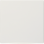 Outlet cover plate, with spring flap, 68x68mm, titanium white, DELTA style 5TG1340 | 4001869219677