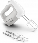 TEFAL | Hand Mixer | HT450B38 | Hand Mixer | 450 W | Number of speeds 5 | Turbo mode | White HT450B38 | 3016667242315