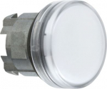 Head for pilot light, Harmony XB4, white &Oslash;22 mm grooved lens BA9s bulb ZB4BV01S | 3389110072099