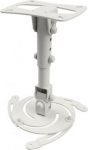 EDBAK | Projector Ceiling mount | PM3w-B | Height adjustment | Maximum weight (capacity) 15 kg | White PM3W-B | 5902841103948