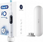 Oral-B Toothbrush iO Series 6 Rechargeable, For adults, Number of brush heads included 1, Number of teeth brushing modes 5, White IO6 WHITE | 4210201438069
