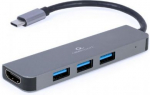 USB Type-C 2-in-1 multi-port adapter (Hub + HDMI) A-CM-COMBO2-01 | 8716309121446