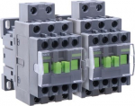Reversible contactor, 3-pole, 12 A AC-3, control voltage 110 V AC, built-in 1 NC + 1 NO auxiliary contacts 104695 | 8592765046963
