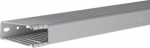 Slotted panel trunking made of PVC BA6 80x25mm stone grey BA68002507030B | 4012740103169