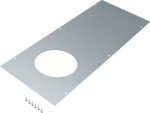cover for flush floor trunking dry care nw 350 l=800mm punched R06 round 215mm BKA350800R06 | 4012002236406