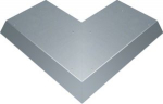 blind lid ext. corner 800mm 100mm e.w. f AK f dry care, width=250mm, height=70mm AKBA2500701V | 4012002242889