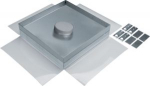 height adjustable cassette stainl. steel sq. 405mm TM ht. i/e 28/44mm, 20kN EKSQ405TM | 4012002245835