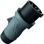 CEE Industrial Plug PowerTOP XtraR 5x16A 7h 500V IP54 black/grey 13564 | 4015394293842