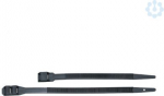 Cable tie double locking 300x9mm, black 262702 | 4011923145415