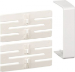 Joint cover piece, 95x55 mm, PC/ABS, OptiLine 45, White ISM10206P | 3606480681646