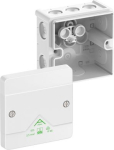 Harukarp Abox 025-L, 87x87x52 mm, IP66, kaanega, valge 80210001 | 4013902663125
