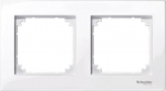 Double frame, white, antibacterial Merten SystM M-Plan MTN515225 | 3606485097800
