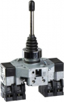 Joystick controller &Oslash;22 2-directions 2NO per direction. range of product: Harmony XB5 - product or component type: complete joystick controller - device short name: XD2. XD2GA8241 | 3389110611410