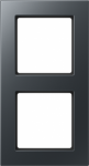 2-gang frame, matt anthracite A550 A5582BFANM | 4011377172982