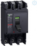 Circuit breaker Compact NSX400N, 400A, 3p, without trip unit. range of product: NSX400...630 - device short name: Compact NSX400N - circuit breaker name: Compact NSX400N - network type: AC - network frequency: 50/60 Hz - breaking capacity code: N - b ...