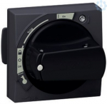 TeSys GV2 & TeSys GV3 & TeSys U, rotary handle, IP54, black. range: TeSys - device short name: GVAP - product or component type: rotary handle - accessory / separate part category: control accessory - rotary handle padlocking: padlock in OFF  ...