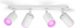 Hue Fugato spot luminaire, white 4x4.2W 230V White and color ambiance 929003810501 | 8720169319578
