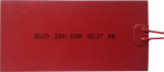Silicone rubber 230V/200W, 200x100mm GOGL-00087