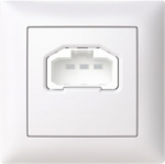 DCL lighting outlet, IP20, AKK6-916, white, Saga 2TKA00005234 | 6438199012421