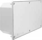 Puszka Podtynkowa Elewacyjna Hermetyczna Ppt-EH250 INOX, IK10, IP65, pokrywa ze stali nierdzewnej 64.250 | 5905548282923