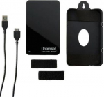 External HDD INTENSO 2TB USB 3.2 Colour Black 6021480 6021480 | 4034303030439