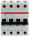 S204M-B25 Miniature Circuit Breaker (MCB) 4P 25A B 2CDS274001R0255 | 4016779549875