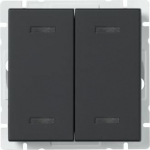 4/2-gang push button panel to control bistable relays or electronic control systems. Load capacity 1A AC/DC. White LED-light with adjustable illumination. Installation on surface or on top of a standard flush mounting box. 2TKA00004486 | 6438199008684