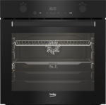 BEKO Oven | BBVM17400B | 72 L | Electric | Hydrolytic | Electronic | Steam function | Height 59.5 cm | Width 59.4 cm | Black BBVM17400B | 8690842594588