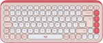KEYBOARD WRL POP ICON KEYS/LIL&OFF WH 920-013073 LOGITECH 920-013073 | 5099206127548