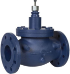 Globe Valve, 100mm, 3-Way, Flanged, stem Up Closed, Stainless Steel, 140kvs, Glycol 25-50% Steam and VGS211F-100CS | 3606489660871