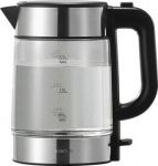 Xiaomi | Electric Glass Kettle EU | Electric | 2200 W | 1.7 L | Glass | 360&deg; rotational base | Black/Stainless Steel BHR7423EU | 6941812734339