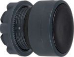 Head for non illuminated push button, Harmony XB5, XB4, black flush pushbutton 22mm spring return un ZB5AA24 | 3389110134735