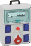 Kaedra encl.for site projects-40A-5 outlets PEN- 1 RCCB -3 MCBs-1 emergency stop PFR10105 | 3606480685415