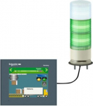 USB configurable monolithic tower light, Harmony XVGU, multi color programmable lights 60mm, steady/ XVGU3SWV | 3606480530944