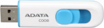 USB flash C008 64 GB, USB 2.0, White/Blue AC008-64G-RWE | 4713435791462