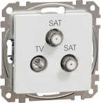 TV/SAT/ SAT ending 4db, White, Sedna SDD111481S | 3606481466167