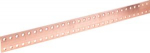 Perforated copper rail, quadro.system, M10 63x5 L1750 mm UC922 | 3250616139220