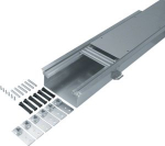 flush floor trunking with trough dry care nom. width 200 level. range 70-110mm BKW200090 | 4012002237342