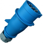Industrial Plug AM-TOP 7x16A 9h 230V IP44 blue 741 | 4015394005650