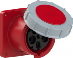 Panel Socket 5x125A (3P+N+PE) 6h IP67 120x120mm 345-6 | 9003399020674
