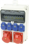 Insulated distribution box with circuit breakers STAR 12M 32/5 400V*C32 3P + 16/5 400V*C16 3P + 16/4 400V*C16 3P + 2 х16/3 230V*2*C16 1P 90230040WE