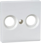 Cover plate for TV outlet, white Merten SystM MTN4122-0319 | 3606480309465