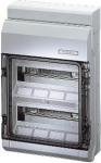 Consumer unit KV 8224 24 mod. (2x12) IP65 458x295x129mm without terminals 6100627 | 4012591616276
