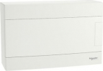 Consumer unit Easy9 EU, surface, 12 modules, 2 earth/neutral terminal blocks, white door EZ9EUD112 | 3606486370100