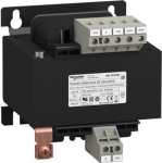 This ABL6 transformer supplies alternating current to control circuits while isolating them from mains power. It has a rated input voltage of 230V to 400V AC, a rated output voltage of 24V AC and a rated power of 100VA. It offers an economic way to s ...