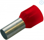 Insulated end sleeve 1/12, red, 500 pieces 270806 | 4011923096939