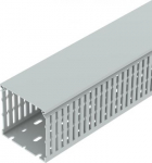 Instalācijas vadu kanāls, kas nesatur halogēnogļūdeņražus, horizontālai un vertikālai izvieto&scaron;anai komutācijas skapī. 6132566 | 4012197293581